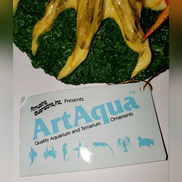 ArtAqua Aquarium ornament featuring a tree trunk with a snake NWT No Box - Picture 11 of 12